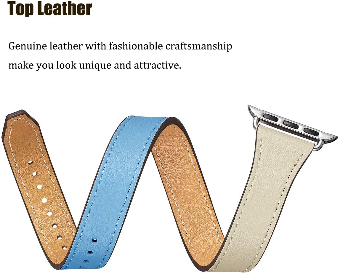 Double Loop - GrayBlue/IvoryWhite